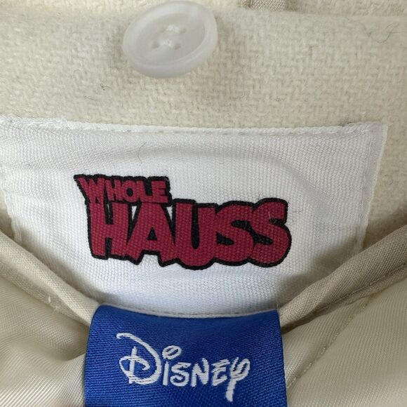 Whole Hauss X Mickey Mouse Coat White Cream Tan Women's One Size fits most - Picture 8 of 10